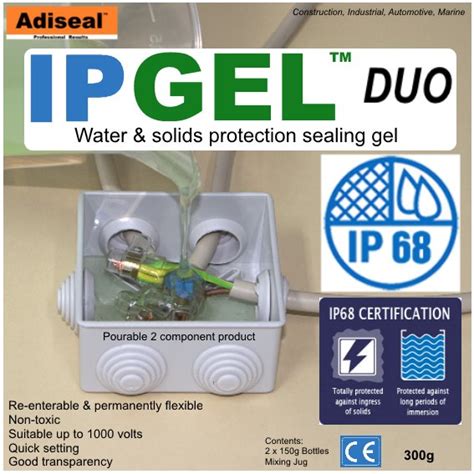 outdoor junction box gel|waterproof gel for electrical connections.